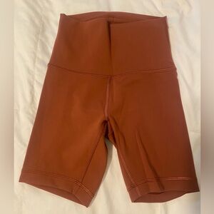 Lululemon rust shorts sz 2